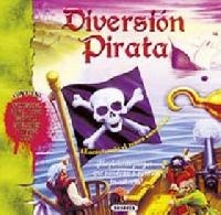 Diversión pirata. Repleto de juegos que pondrán a prueba tu astucia! 'contiene: Sombrero, daga, loro, brújula, doblones y mucho más!'