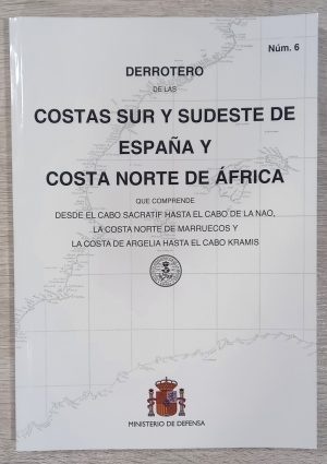 Derrotero 6. 2025 Costa sur y sudeste de España y costa norte de África. (Consulte disponibilidad) -