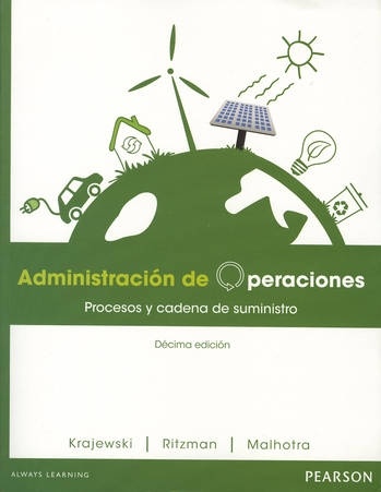 Administración De Operaciones. Procesos Y Cadena De Suministros