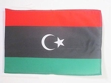 Bandera Libia 30x45 cm.