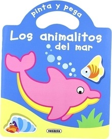 Los animalitos del mar. Pinta y pega '411-4'