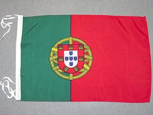 Bandera Portugal 30x45 cm.