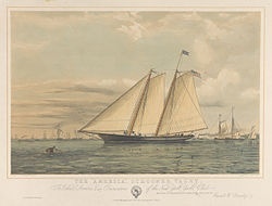 Copa América (4) 'Columbia, Weatherly. Constellation, Intrepid, Courageous, España'