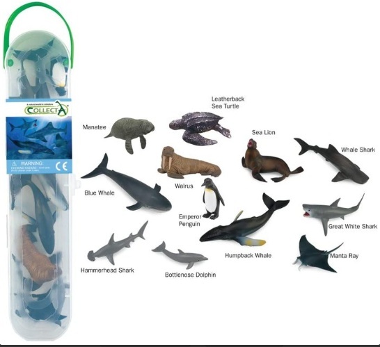 Estuche ANIMALES MINI MARINOS