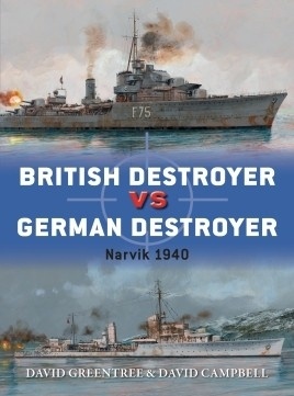 Bristish destroyer vs german destroyer 'Narvik 1940'