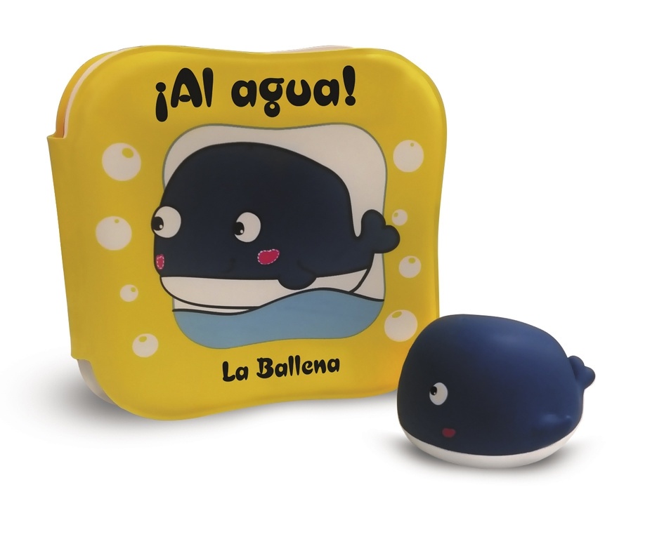 ¡Al agua! La ballena 'Con una ballenita para la bañera'