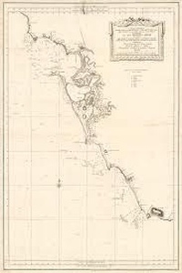 Carta histórica desde punta Candor a cabo Trafalgar