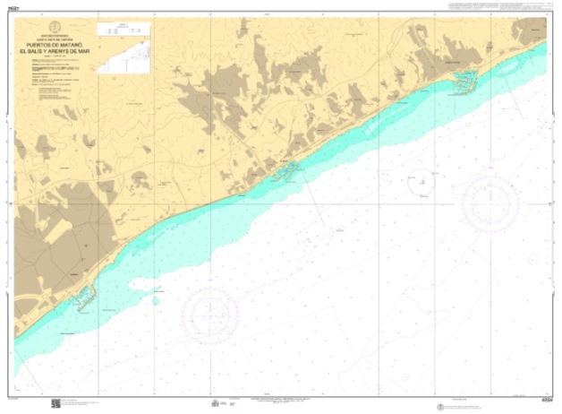 4894 Puertos de Mataró, El Balis y Arenys de Mar '1:12,500'
