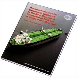 Recommendations for Equipment employed in the bow mooring of conventional tankers at single point moorin