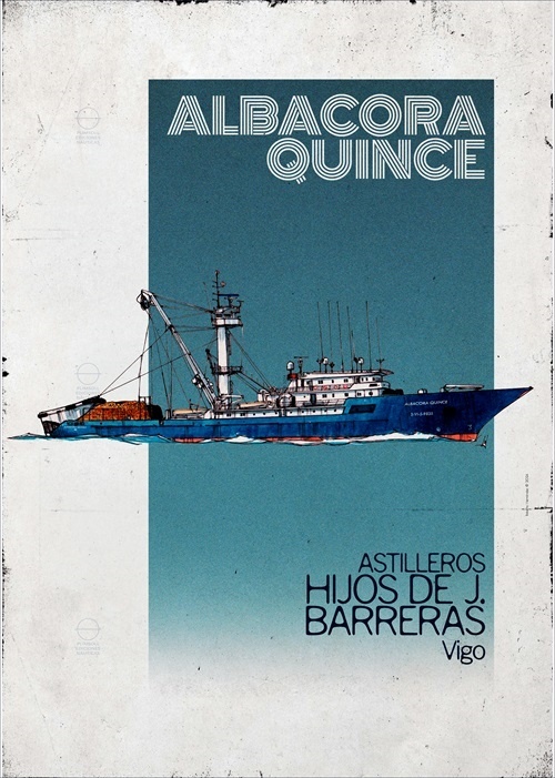 Póster Roberto Hernández - Albacora Barreras. Tamaño A3