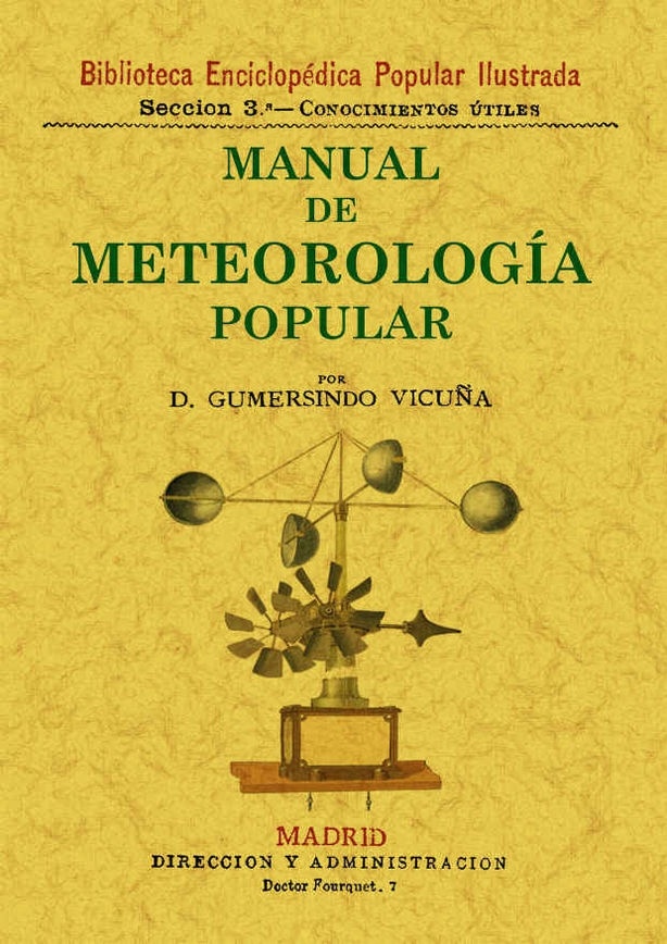 Manual de meteorología popular 'Ed. Facsímil'