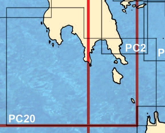 PC20 Southern Peloponnisos '1 : 245,000'