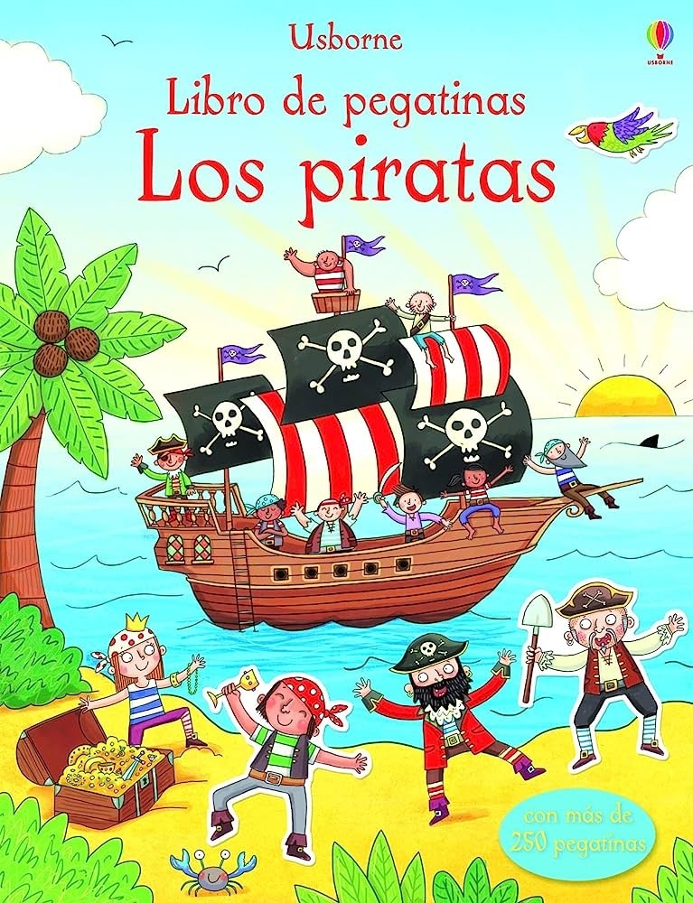 Los piratas 'Libro de pegatinas'
