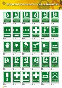 Señales de Salvamento y de Peligro