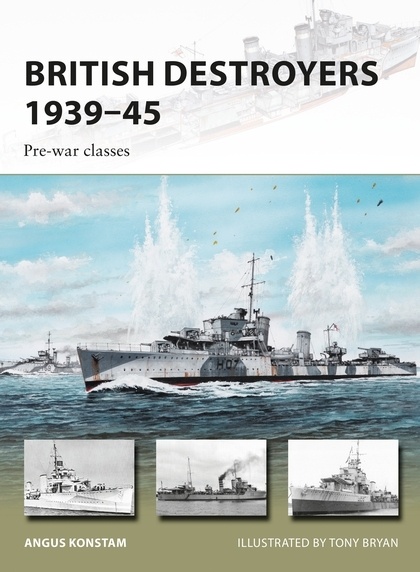 Bristish destroyers 1939-45 'pre-war classes'
