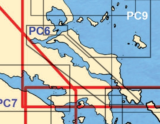 PC6 Evvoikos Kolpos '1:124,000'