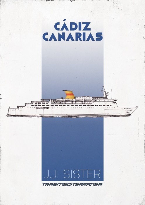 Póster Roberto Hernández - Transmediterránea. Tamaño A3