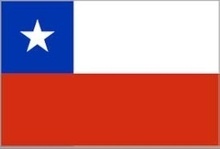 1 Bandera de Chile de 4 x 6  (150x100 cm)