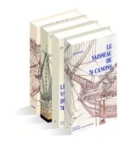 The Seventy-four gun ship. VAISSEAU DE 74 CANONS 1780 - 4 vols. INGLES